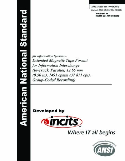 Standards PDF Cover Page